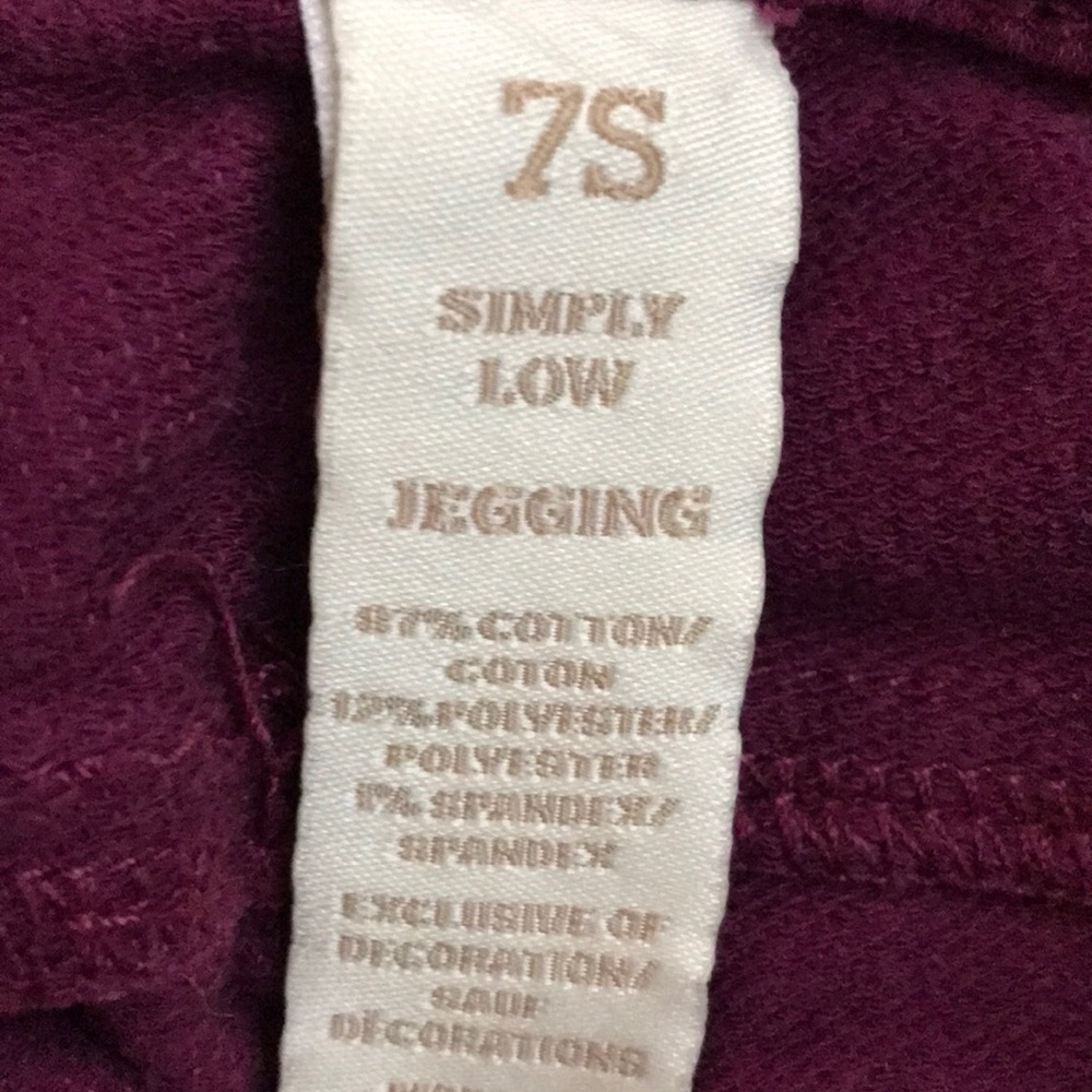 Justice Premium Jeans in a Raspberry Color - Picture 4 of 5